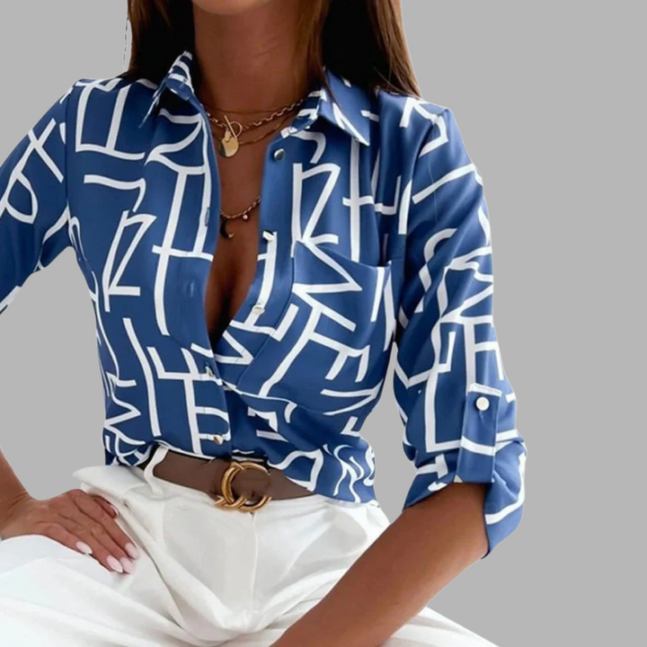 Agnès Paris | Blouse Élégante avec Col Emmy