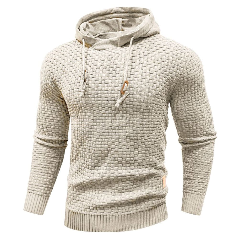 Agnès Paris | SWEAT À CAPUCHE CLASSIQUE EN LAINE POUR HOMME
