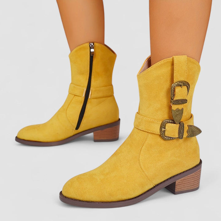 Agnès Paris | Bottes Western Orthopédiques Rosa