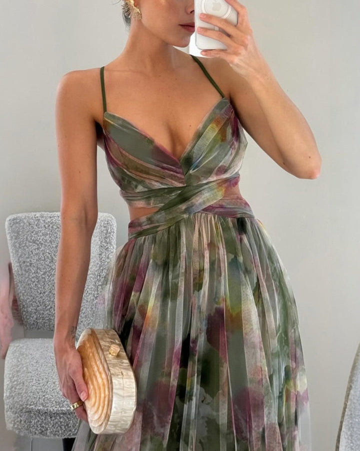 Agnès Paris | Robe Maxi Élégance Florale