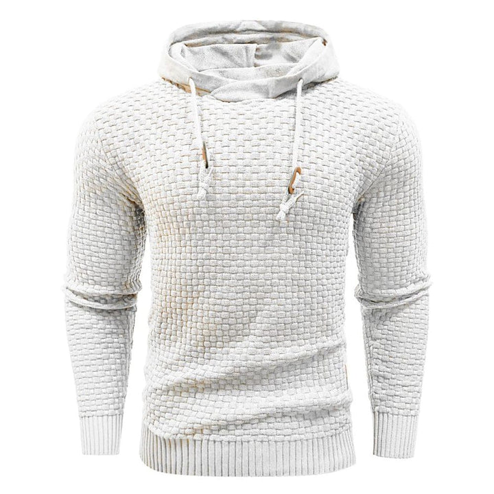 Agnès Paris | SWEAT À CAPUCHE CLASSIQUE EN LAINE POUR HOMME