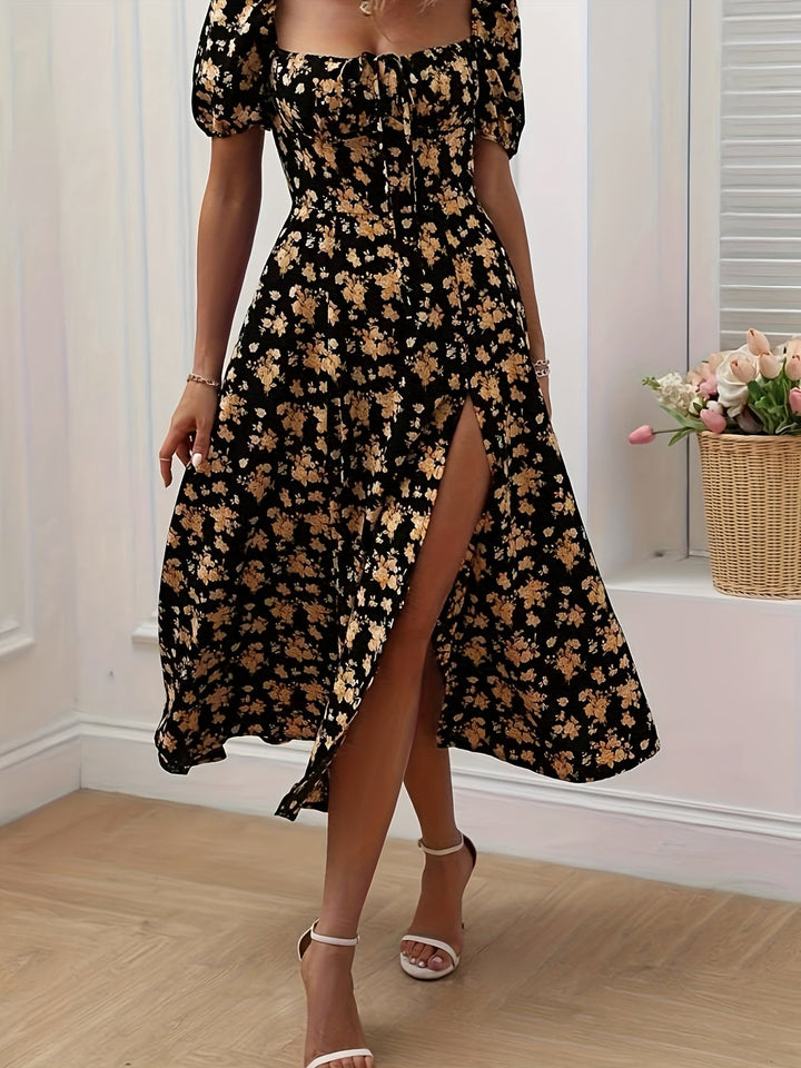 Agnès Paris | Robe Élégante Florale Chloé