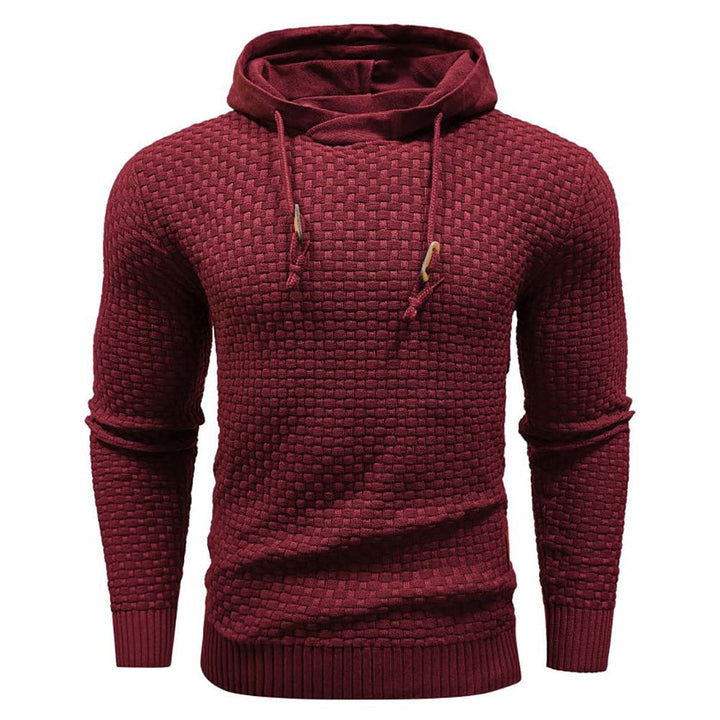 Agnès Paris | SWEAT À CAPUCHE CLASSIQUE EN LAINE POUR HOMME