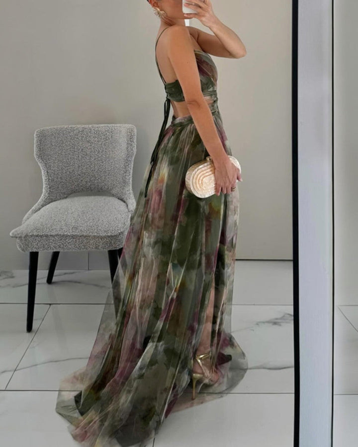 Agnès Paris | Robe Maxi Élégance Florale