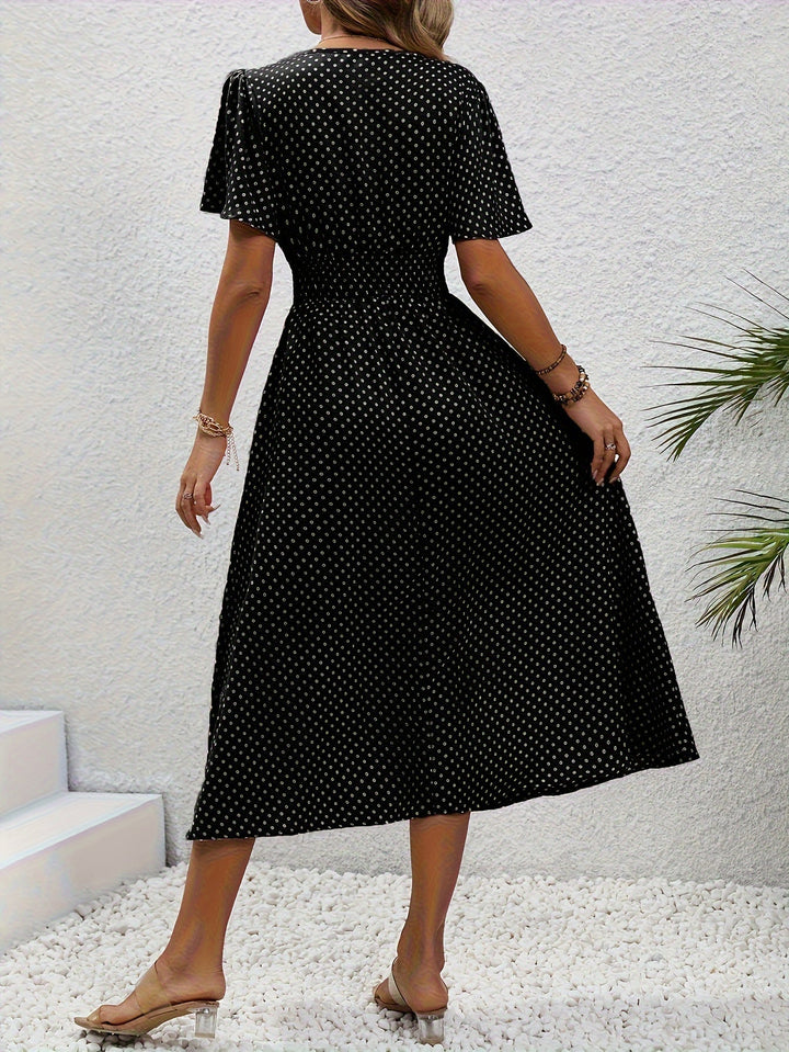 Agnès Paris | Robe Élégante Pois Élisa