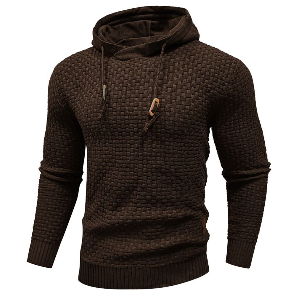 Agnès Paris | SWEAT À CAPUCHE CLASSIQUE EN LAINE POUR HOMME