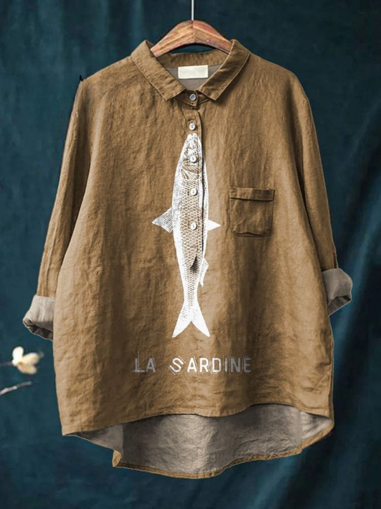 Agnès Paris | Chemise Élégante à Motif Adèle