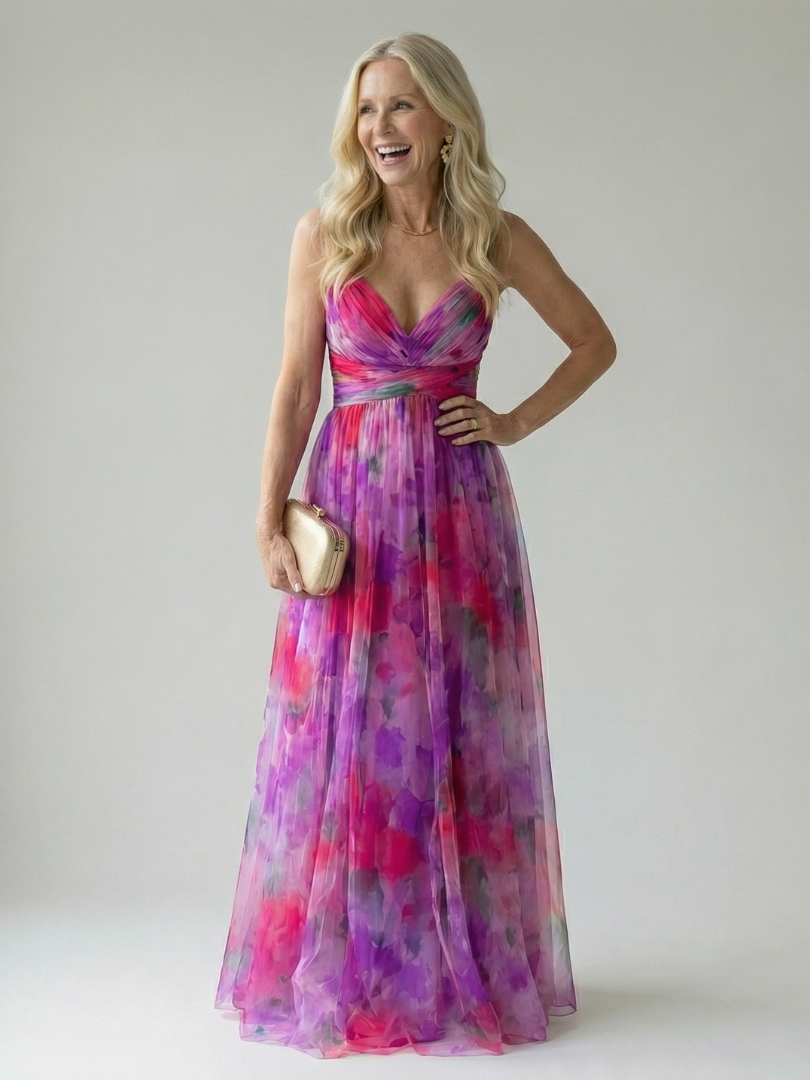 Agnès Paris | Robe Maxi à Enveloppe Douce Isel