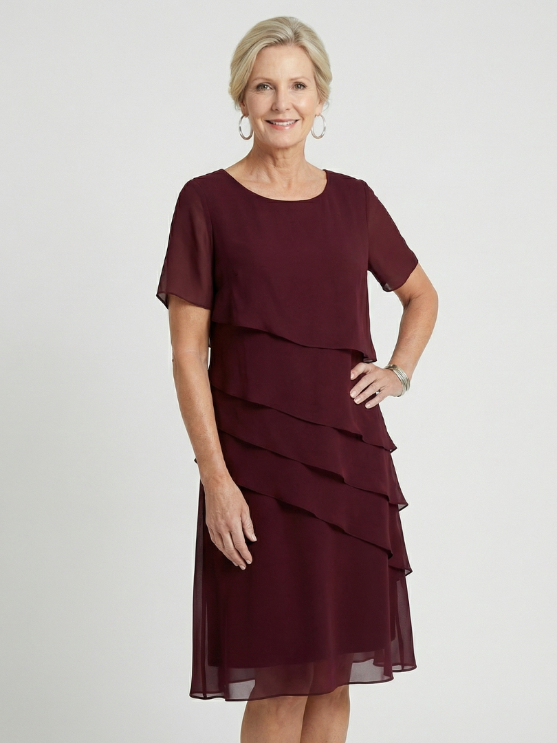 Agnès Paris | Robe douce à mi-longueur Camille