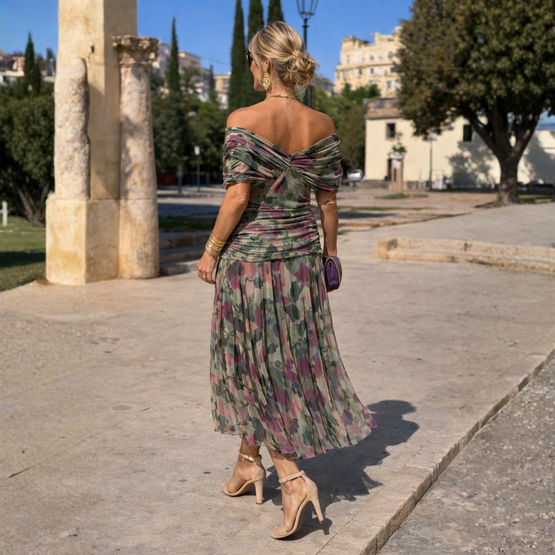 Agnès Paris | Robe Longue Épaules Dénudées Camille