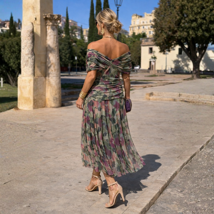 Agnès Paris | Robe Longue Épaules Dénudées Camille
