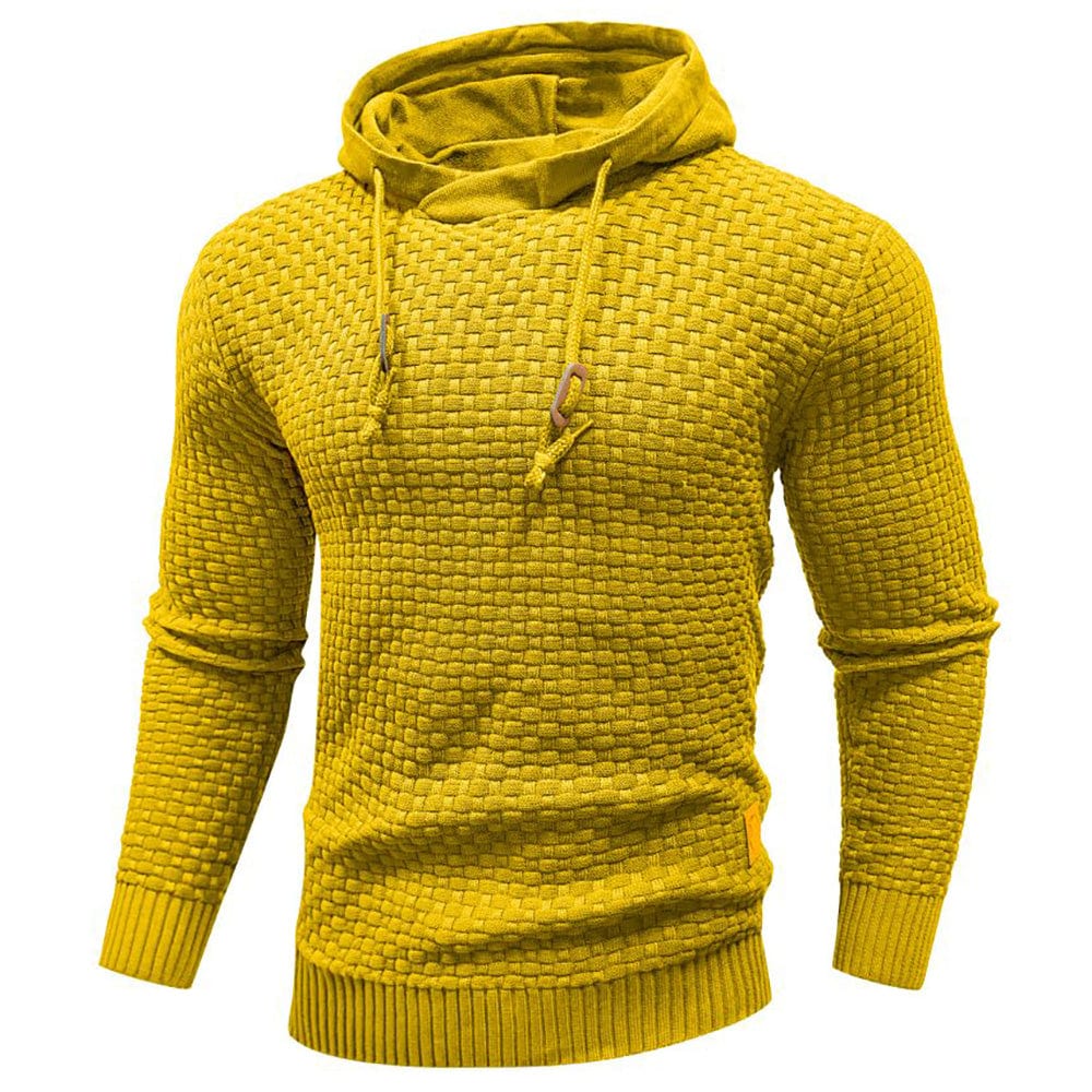 Agnès Paris | SWEAT À CAPUCHE CLASSIQUE EN LAINE POUR HOMME