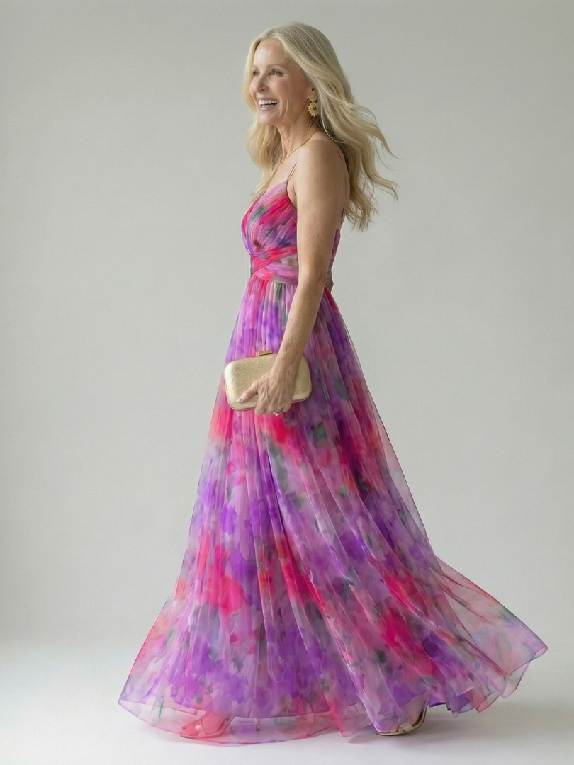 Agnès Paris | Robe Maxi à Enveloppe Douce Isel