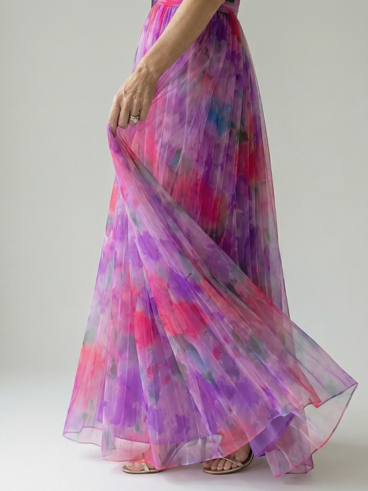 Agnès Paris | Robe Maxi à Enveloppe Douce Isel