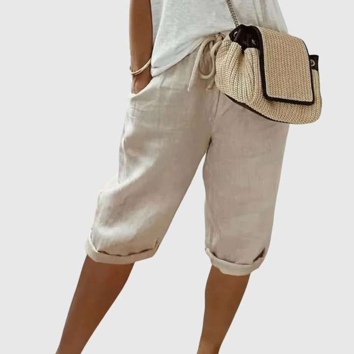 Agnès Paris | Shorts Capri à Cordon Camille
