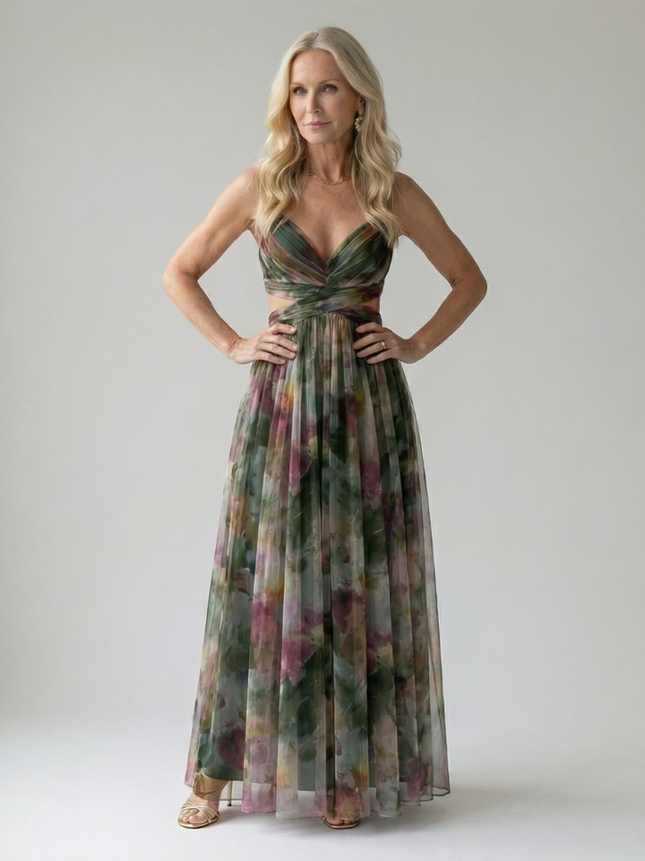 Agnès Paris | Robe Maxi à Enveloppe Douce Isel