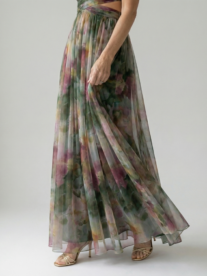 Agnès Paris | Robe Maxi à Enveloppe Douce Isel