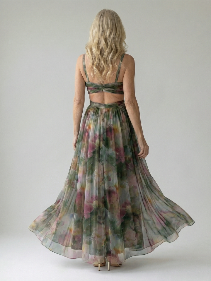 Agnès Paris | Robe Maxi à Enveloppe Douce Isel