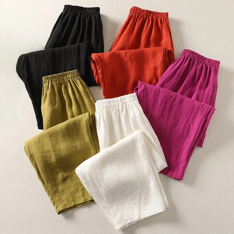 Agnès Paris | Pantalon Fluide Taille Élastique Catherine