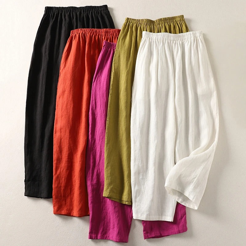 Agnès Paris | Pantalon Fluide Taille Élastique Catherine