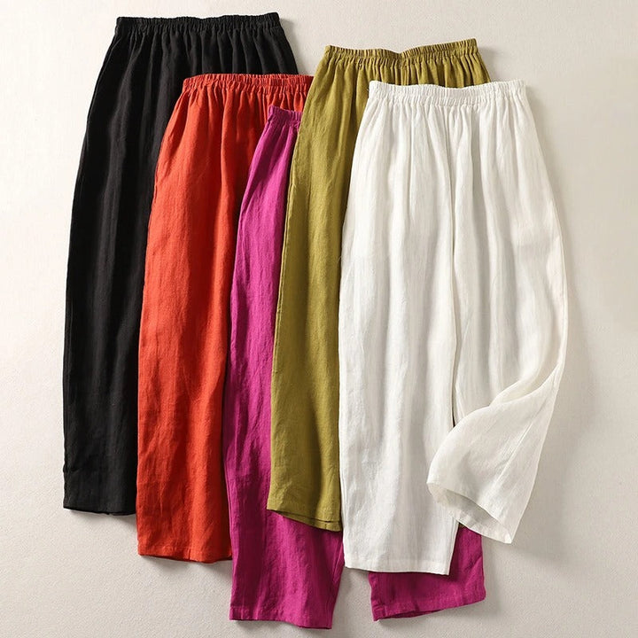 Agnès Paris | Pantalon Fluide Taille Élastique Catherine