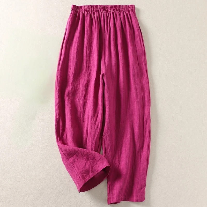 Agnès Paris | Pantalon Fluide Taille Élastique Catherine