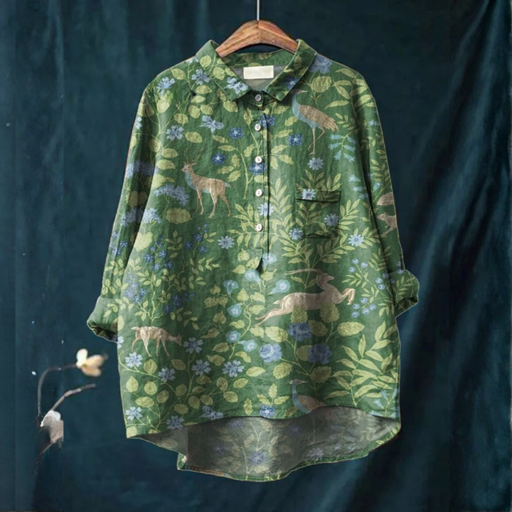 Agnès Paris | Chemise Élégante à Motif Isaline