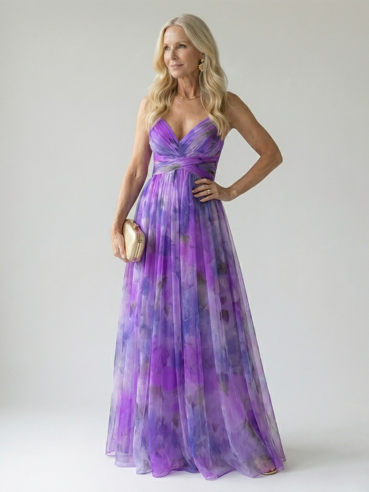Agnès Paris | Robe Maxi à Enveloppe Douce Isel