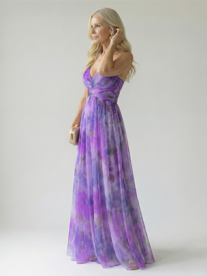 Agnès Paris | Robe Maxi à Enveloppe Douce Isel