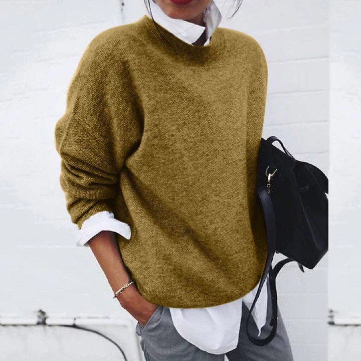 Agnès Paris | Pull Col Montant Maille Fine Nicole