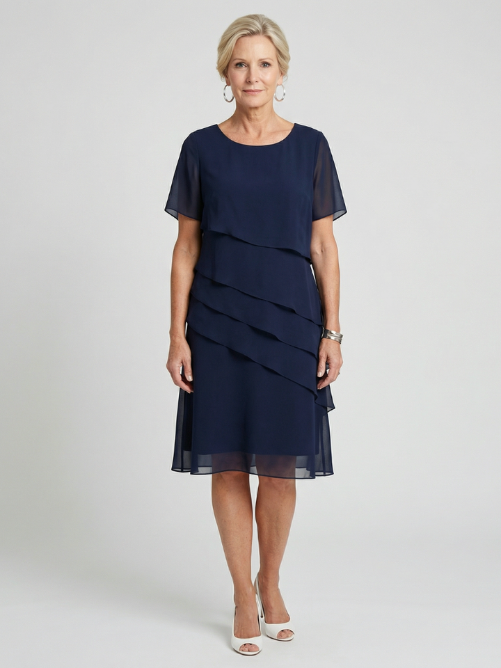 Agnès Paris | Robe douce à mi-longueur Camille