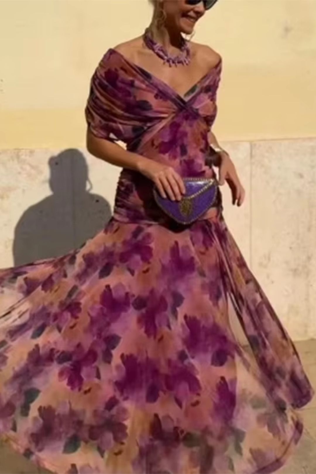 Agnès Paris | Robe Longue Fleurie Vaporeuse Christine