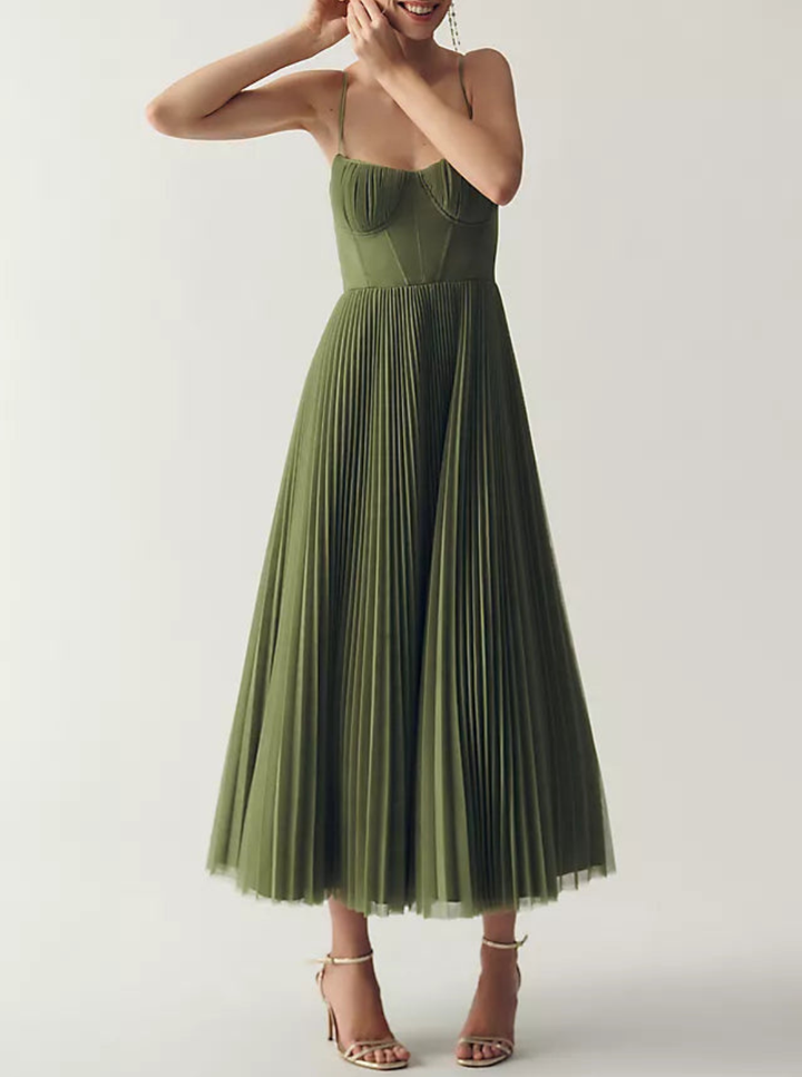 Agnès Paris | Robe en tulle drapée élégamment