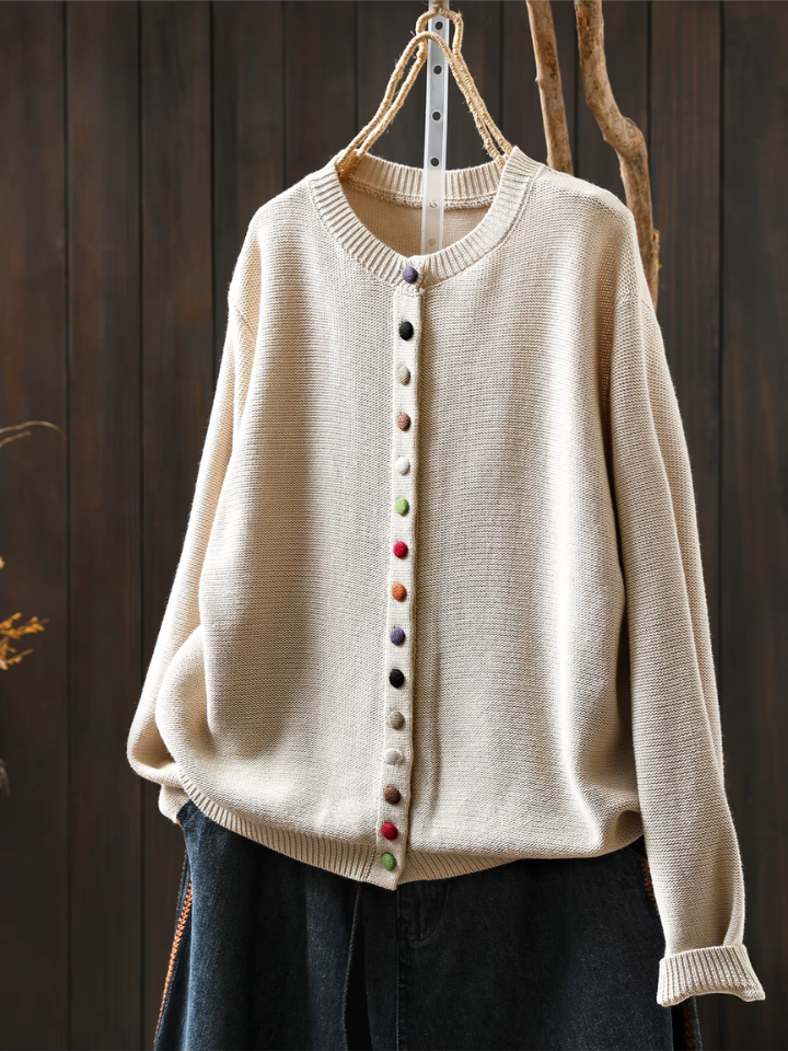 Agnès Paris | Cardigan Boutons Colorés Michèle