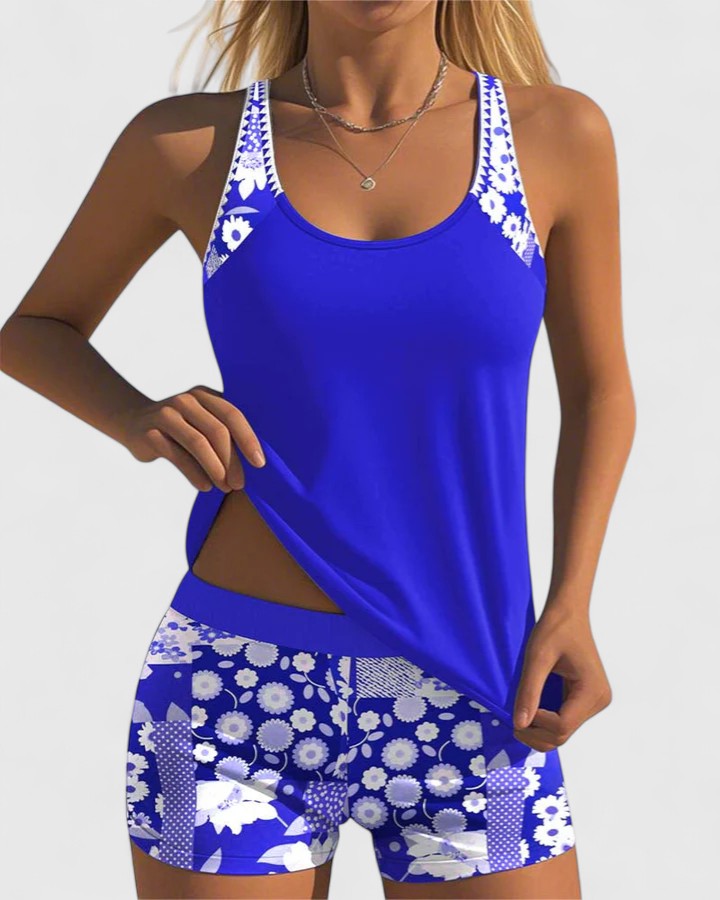 Agnès Paris | Tankini Estival Chic Marine