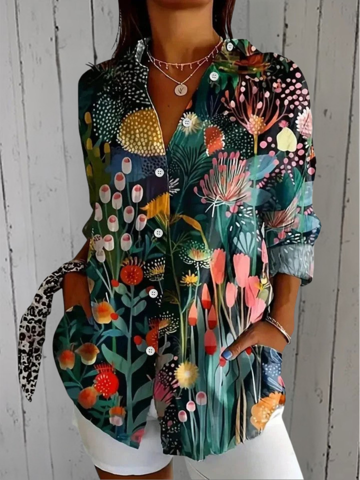 Agnès Paris | Blouse Estivale Colorée Claire