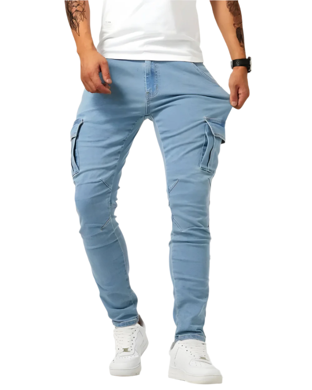 Agnès Paris | PANTALON CARGO STRETCH