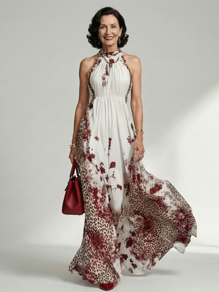 Agnès Paris | Robe Maxi Plissée Blanche Orlune