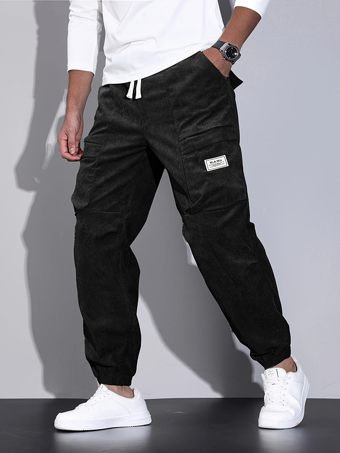 Agnès Paris | PANTALON CARGO EN CORDUROY