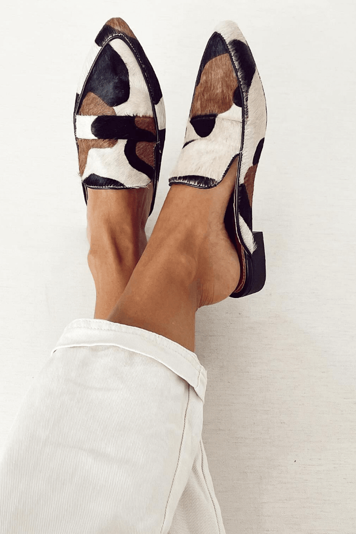 Agnès Paris | Mocassins Bicolores Élégants Isabelle