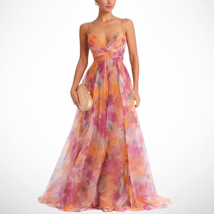 Agnès Paris | Robe Maxi Élégance Florale