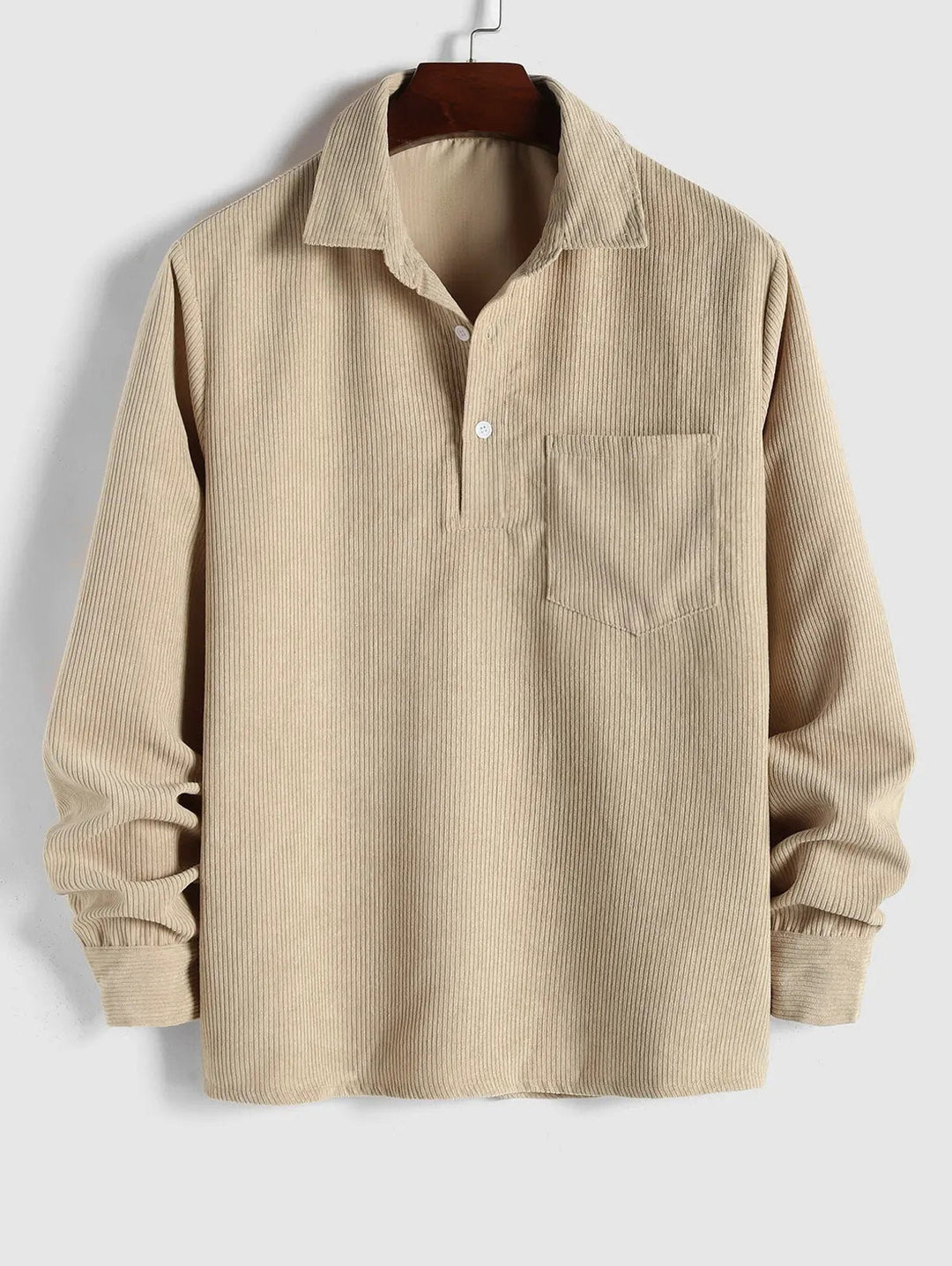 Agnès Paris | CHEMISE MANCHES LONGUES DEMI-BOUTONS POUR HOMME