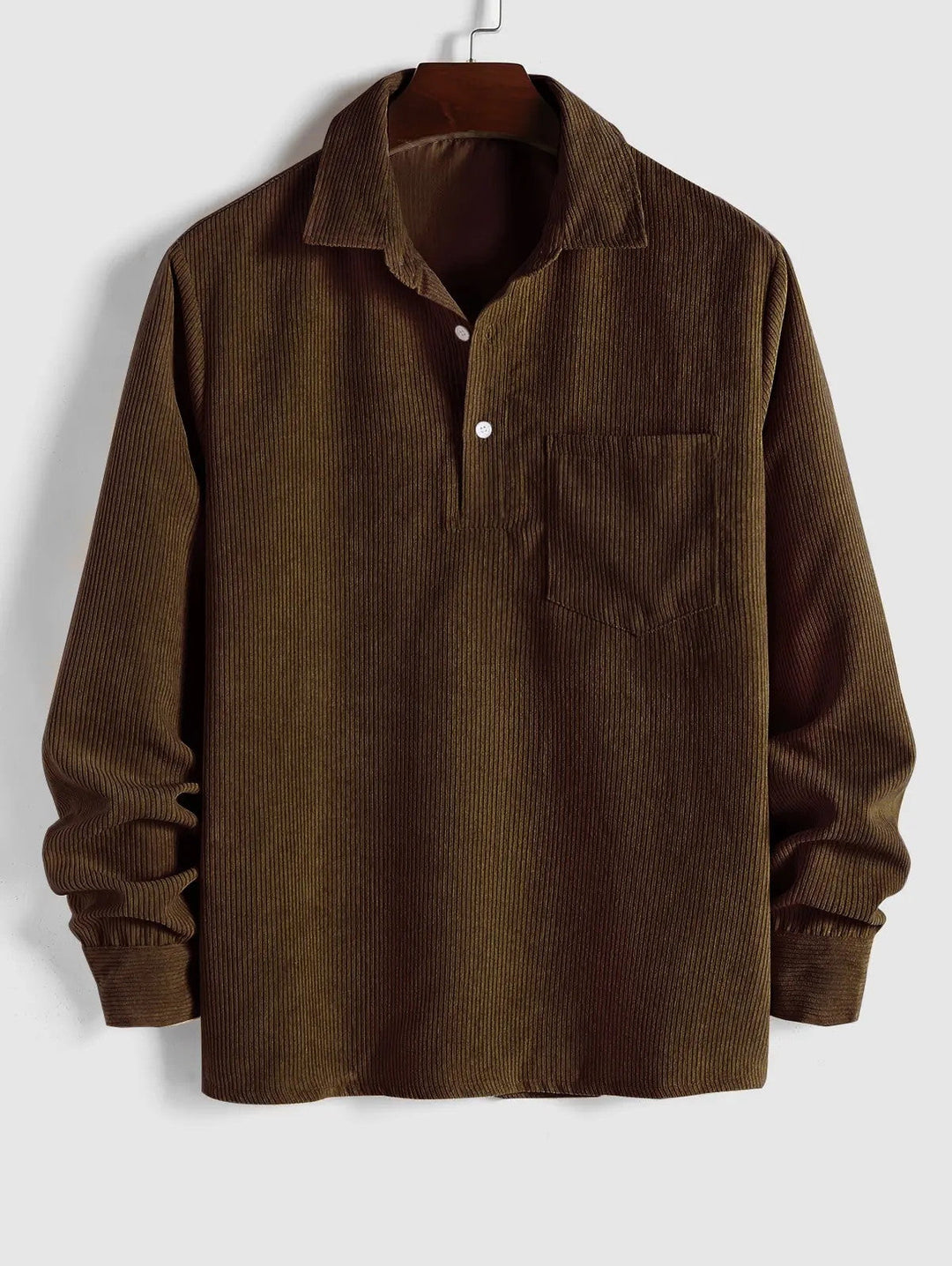 Agnès Paris | CHEMISE MANCHES LONGUES DEMI-BOUTONS POUR HOMME