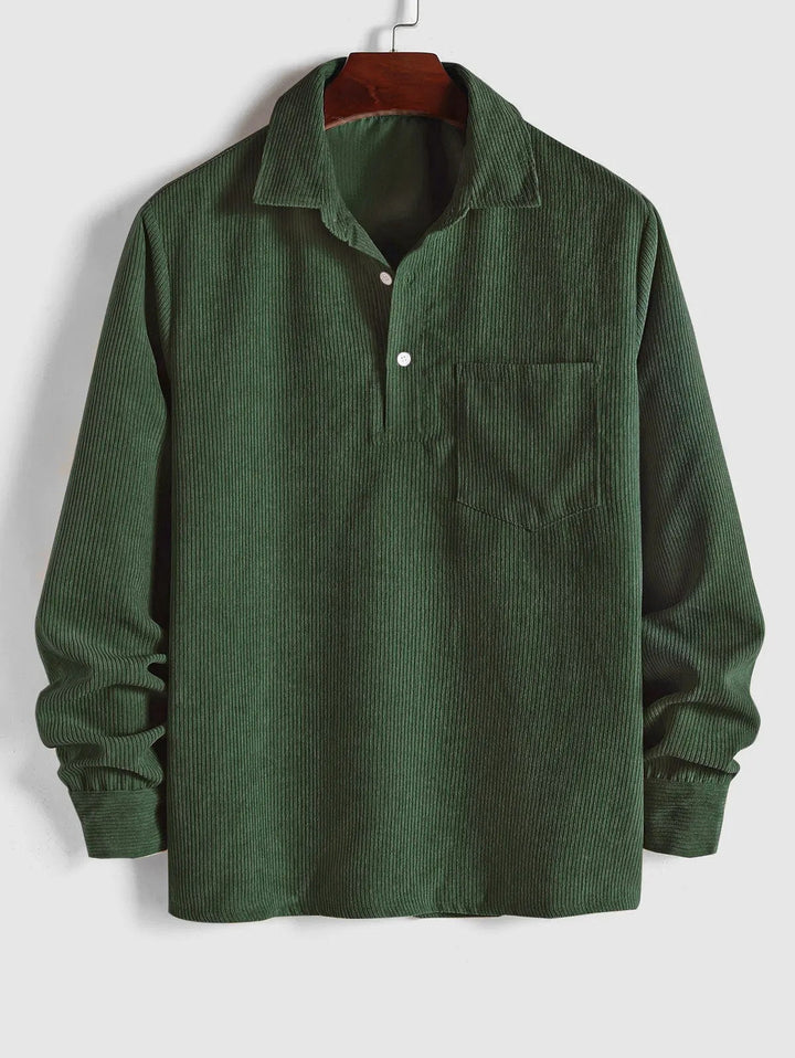 Agnès Paris | CHEMISE MANCHES LONGUES DEMI-BOUTONS POUR HOMME