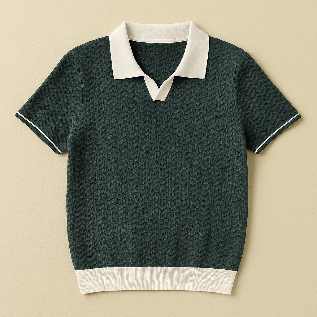 Agnès Paris | POLO SHIRT EN TISSU RICCIO DE