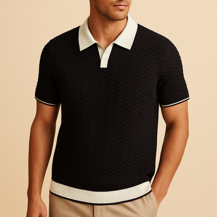 Agnès Paris | POLO SHIRT EN TISSU RICCIO DE