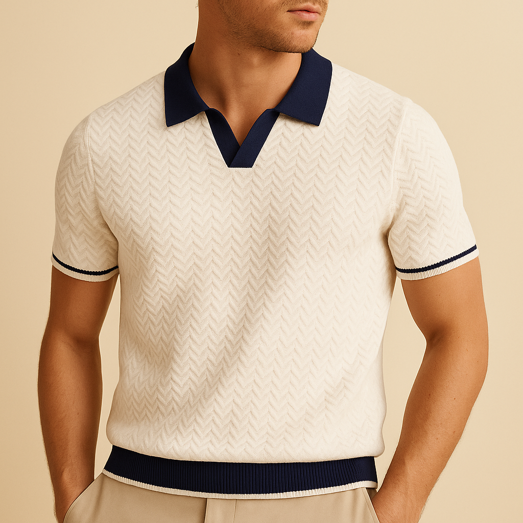 Agnès Paris | POLO SHIRT EN TISSU RICCIO DE