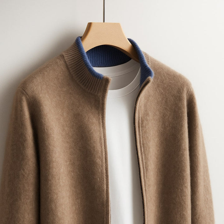 Agnès Paris | PULL ZIP HOMME