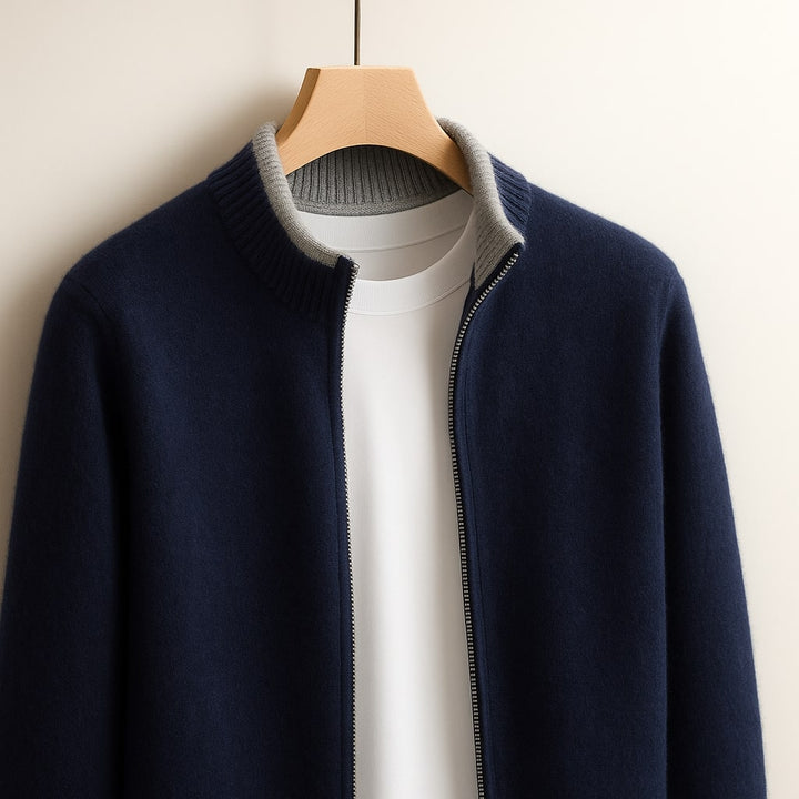 Agnès Paris | PULL ZIP HOMME