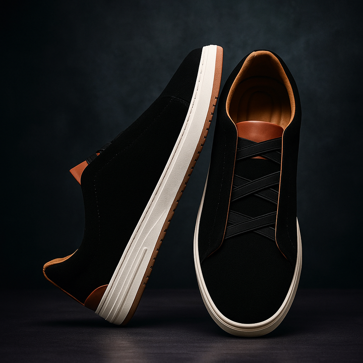 Agnès Paris | CHAUSSURES SANS LACETS EN DAIM POUR HOMME